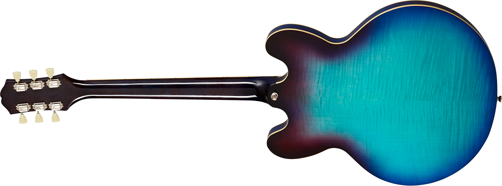 Epiphone Es335 Figured Ibg Original 2h Ht Rw - Blueberry Burst - Semi-hollow electric guitar - Variation 1