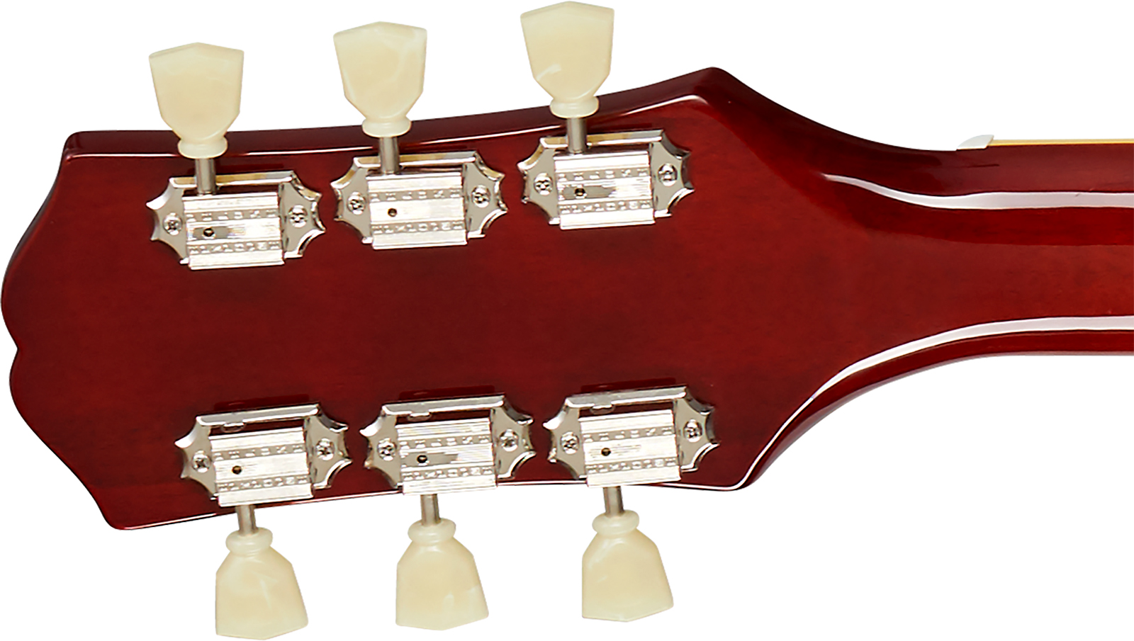 Epiphone Es335 Figured Ibg Original 2h Ht Rw - Raspberry Tea Burst - Semi-hollow electric guitar - Variation 5