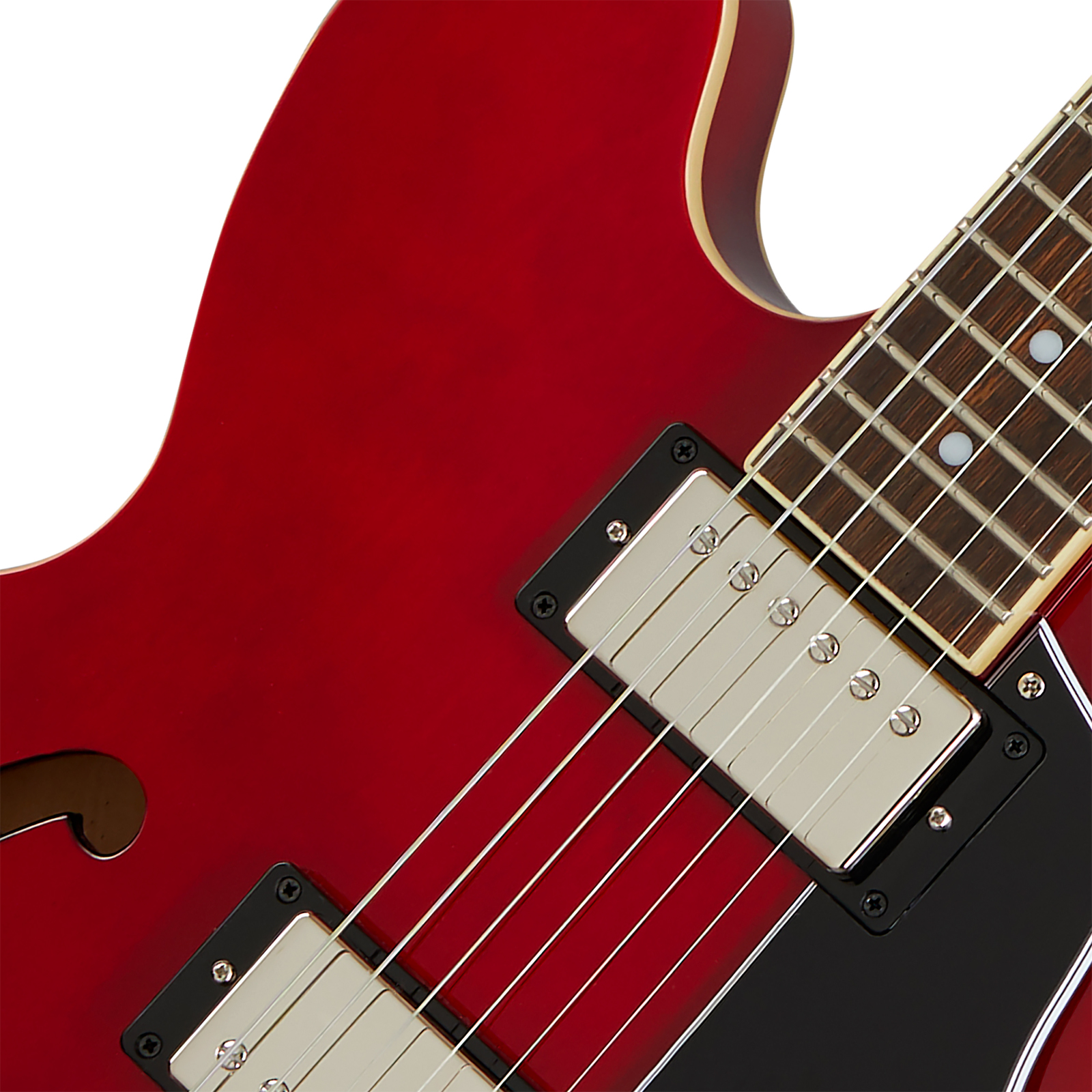 Epiphone Es335 Ibg 2h Ht Rw - Cherry - Semi-hollow electric guitar - Variation 2