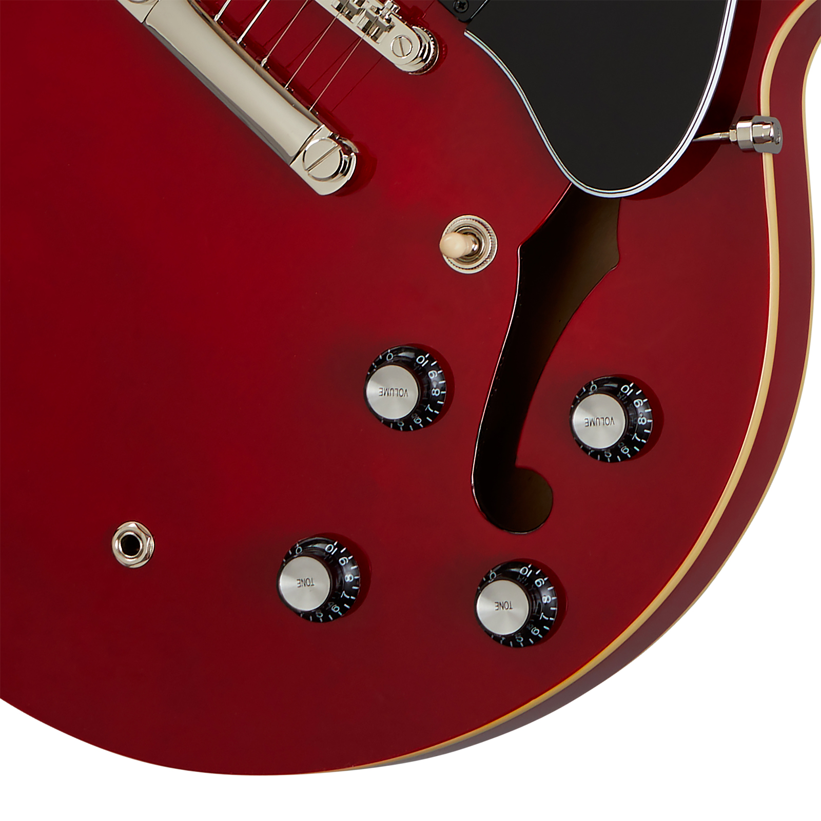 Epiphone Es335 Ibg 2h Ht Rw - Cherry - Semi-hollow electric guitar - Variation 3