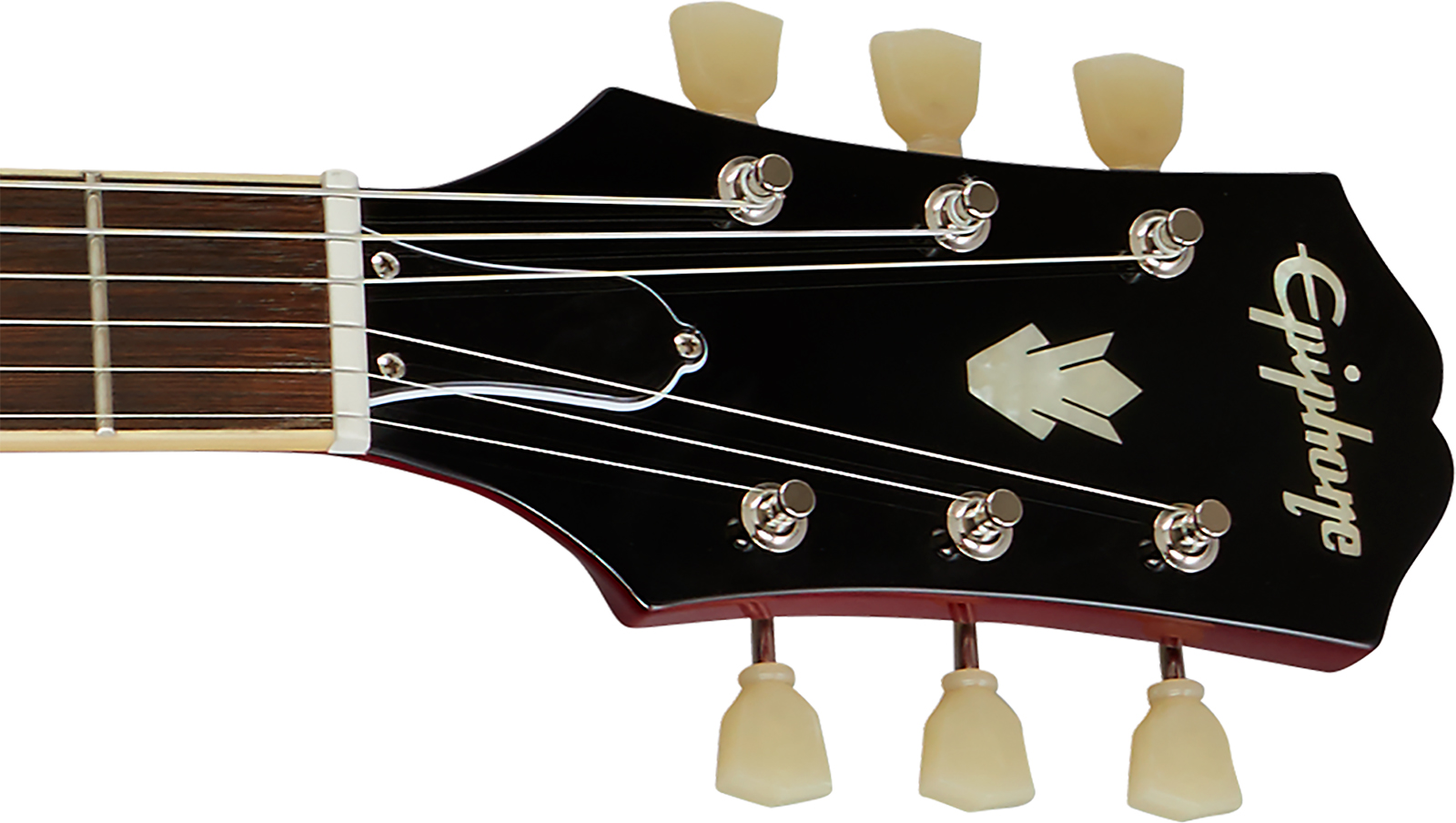 Epiphone Es335 Ibg 2h Ht Rw - Cherry - Semi-hollow electric guitar - Variation 4
