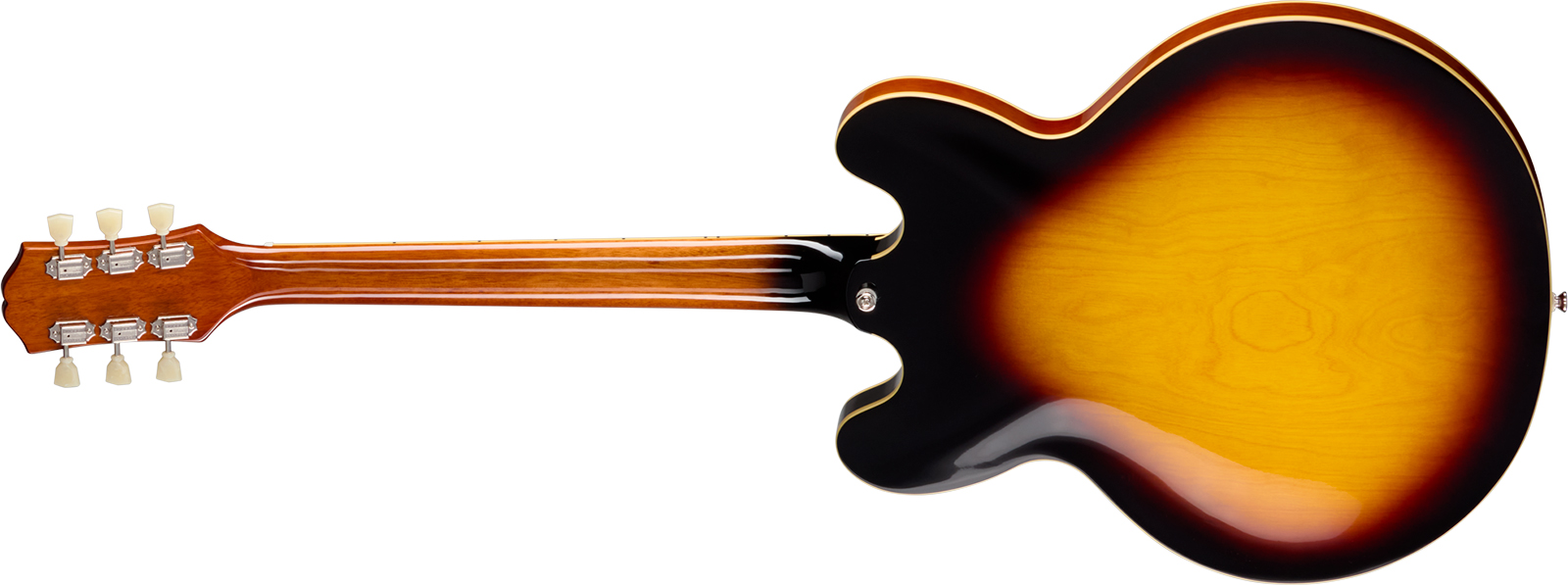Epiphone Es335 Ibg Original 2h Ht Rw - Vintage Sunburst - Semi-hollow electric guitar - Variation 1