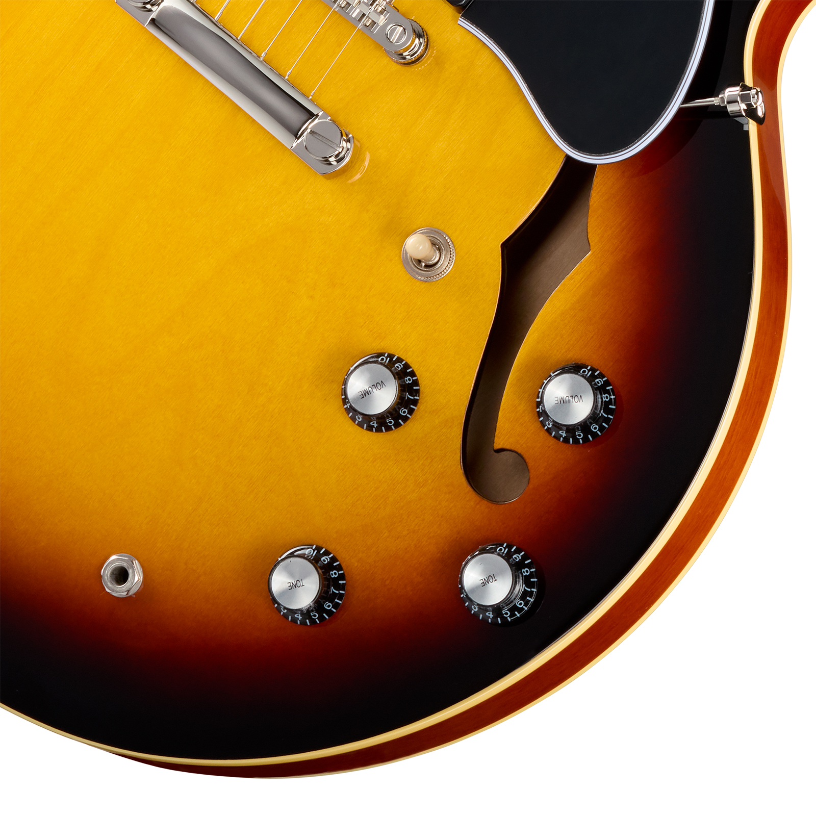 Epiphone Es335 Ibg Original 2h Ht Rw - Vintage Sunburst - Semi-hollow electric guitar - Variation 3