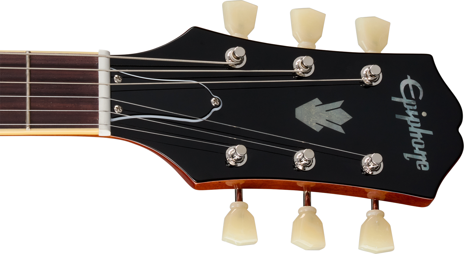 Epiphone Es335 Ibg Original 2h Ht Rw - Vintage Sunburst - Semi-hollow electric guitar - Variation 4