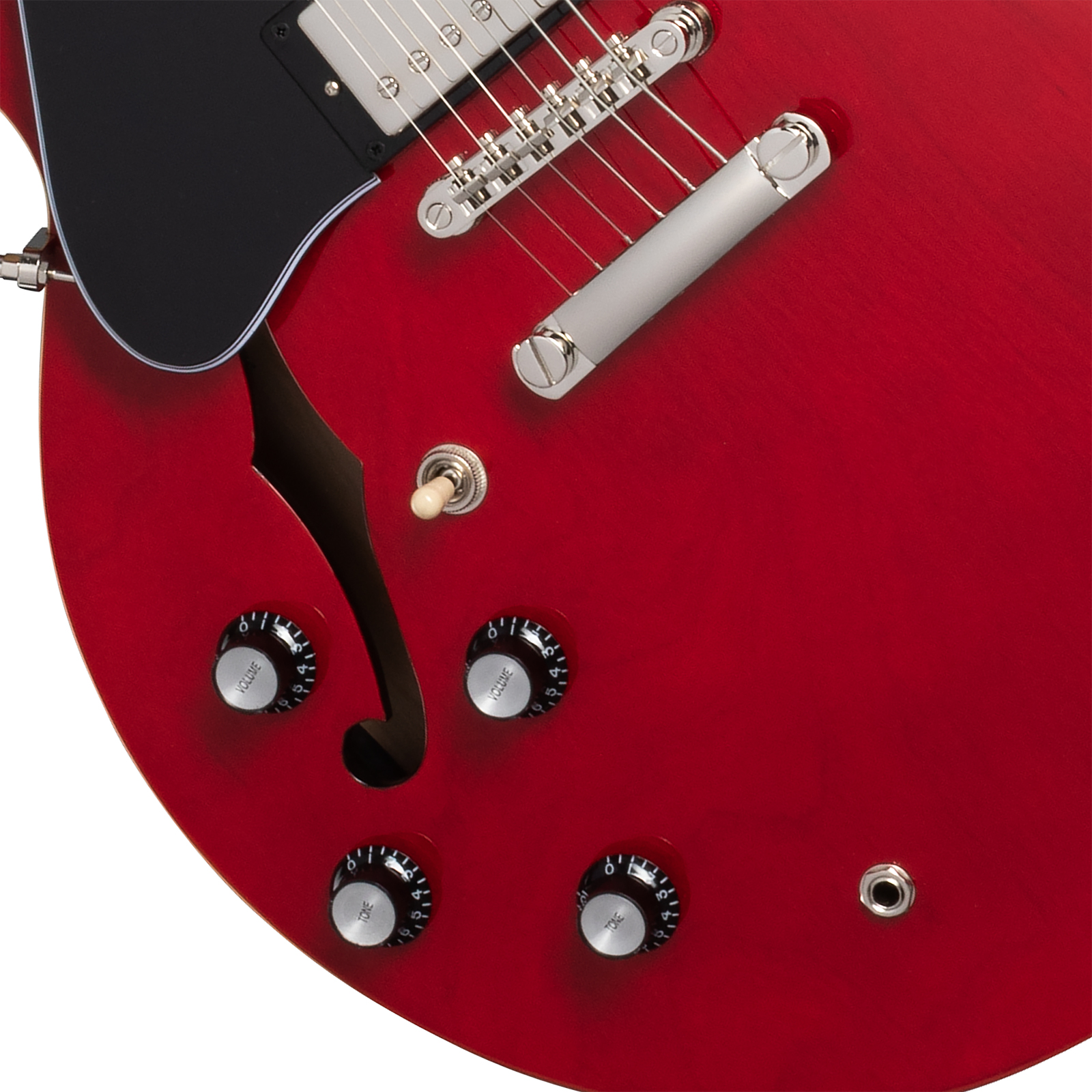 Epiphone Es335 Lh Ibg Original Gaucher 2h Ht Rw - Cherry - Left-handed electric guitar - Variation 3