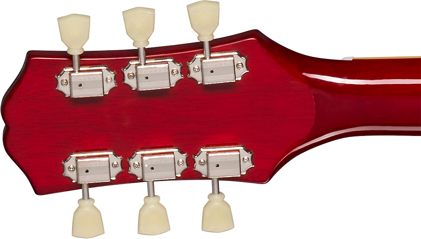 Epiphone Es335 Lh Ibg Original Gaucher 2h Ht Rw - Cherry - Left-handed electric guitar - Variation 5