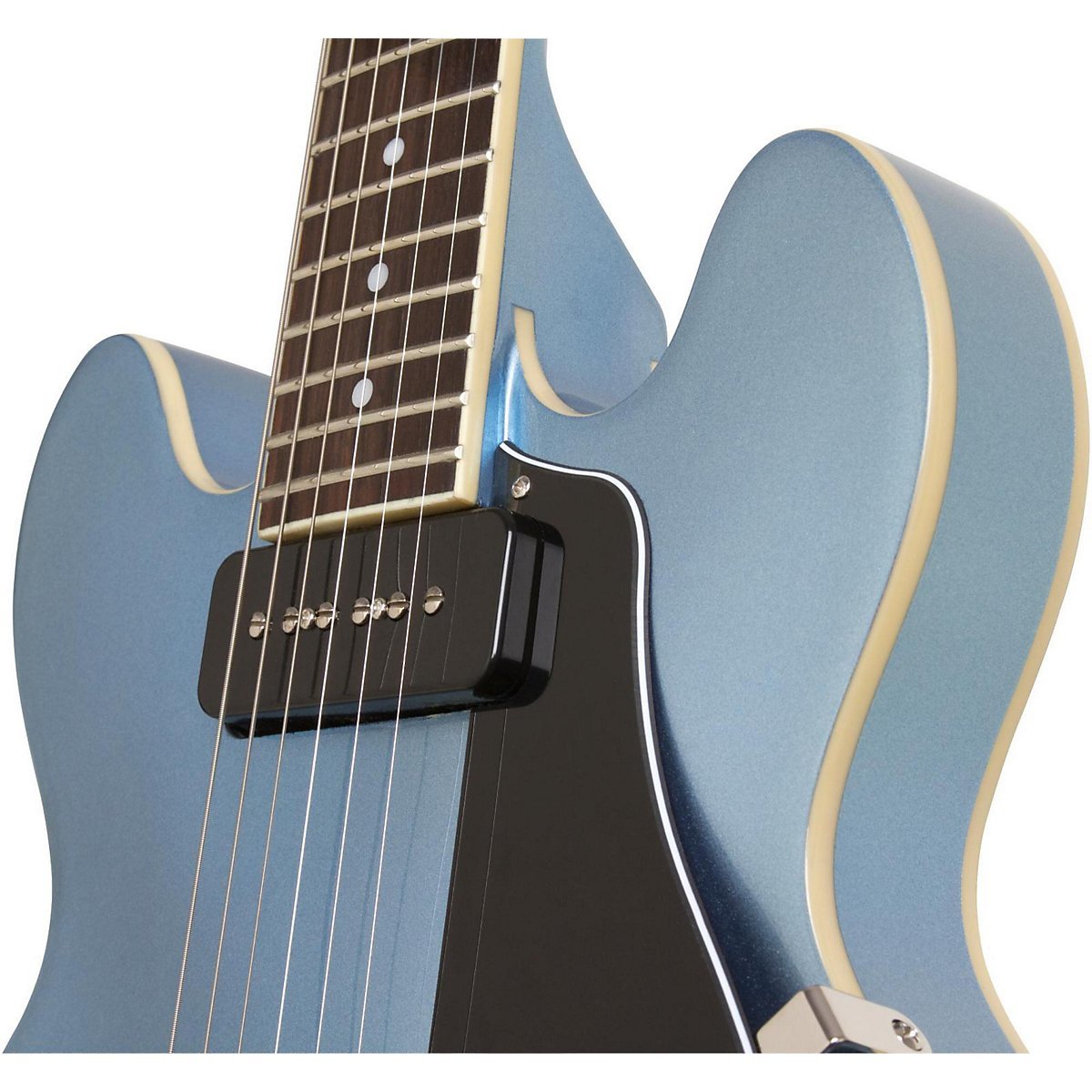 Epiphone Es339 P90 Pro Ltd Run 2014 Ch Pelham Blue - Semi-hollow electric guitar - Variation 2