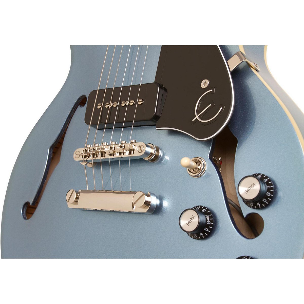 Epiphone Es339 P90 Pro Ltd Run 2014 Ch Pelham Blue - Semi-hollow electric guitar - Variation 3