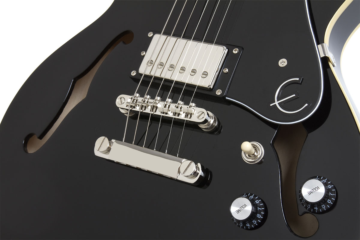 Epiphone Es-339 Pro Ch - Ebony - Semi-hollow electric guitar - Variation 3