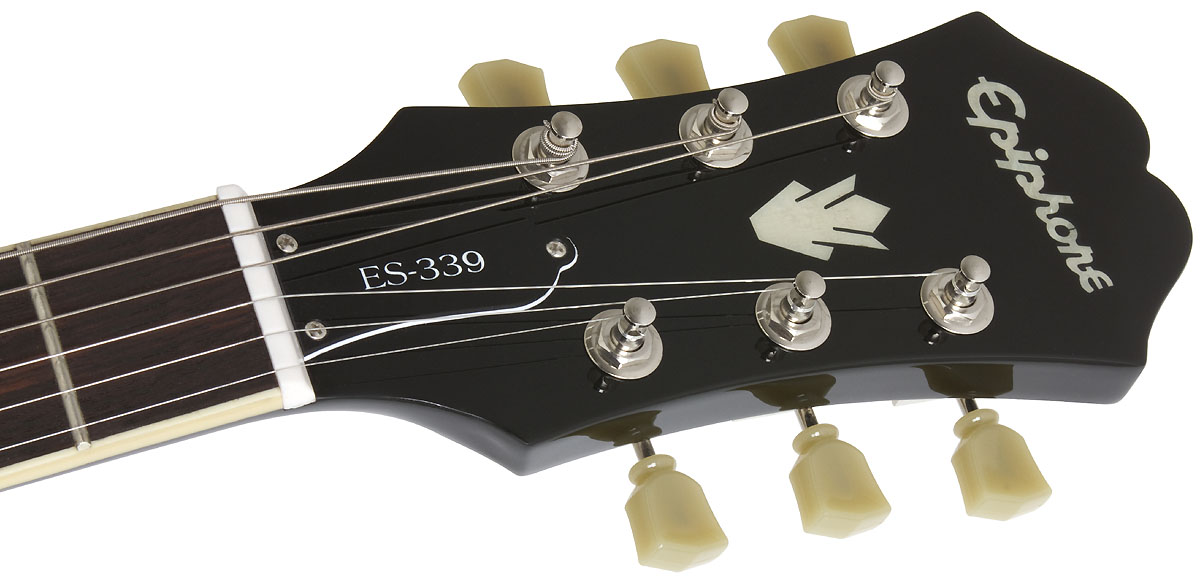 Epiphone Es-339 Pro Ch - Ebony - Semi-hollow electric guitar - Variation 4