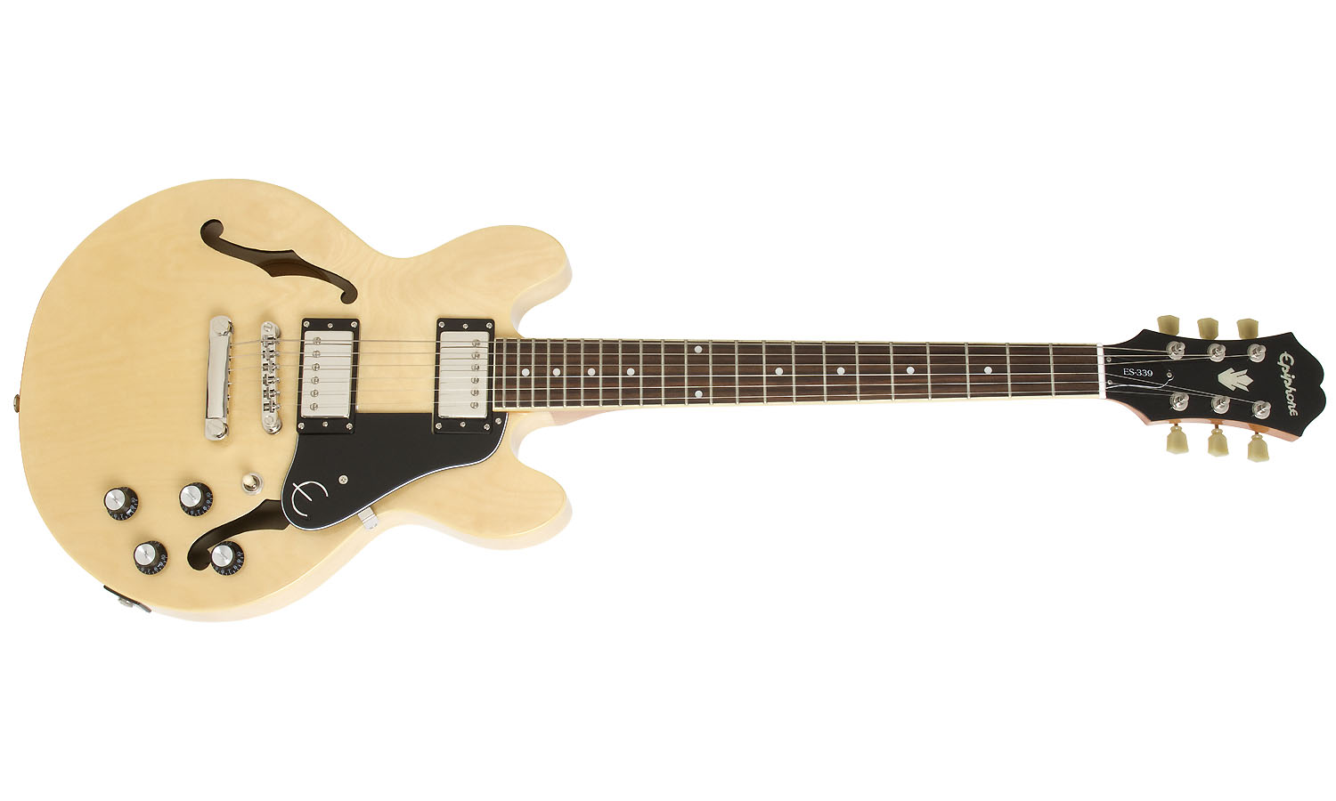 Epiphone Es-339 Pro Ch - Natural - Semi-hollow electric guitar - Variation 1