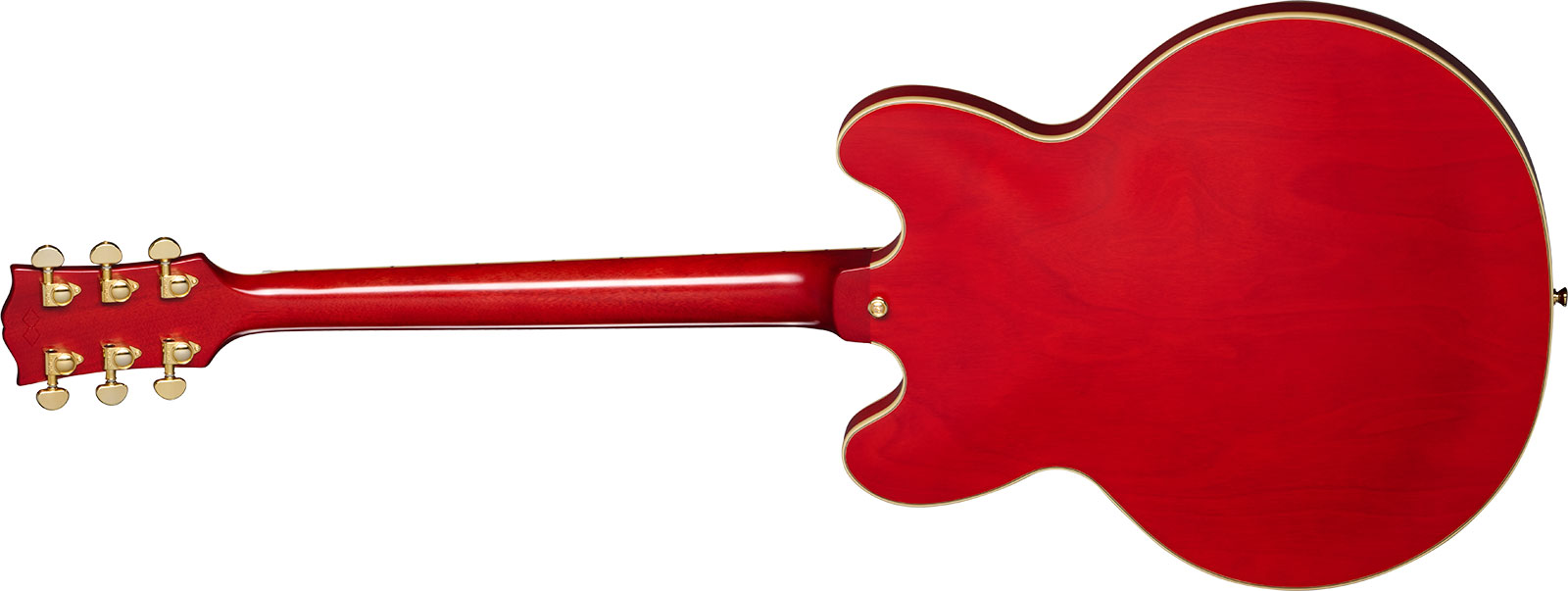 Epiphone Es355 1959 Inspired By 2h Gibson Ht Eb - Vos Cherry Red - Semi-hollow electric guitar - Variation 1