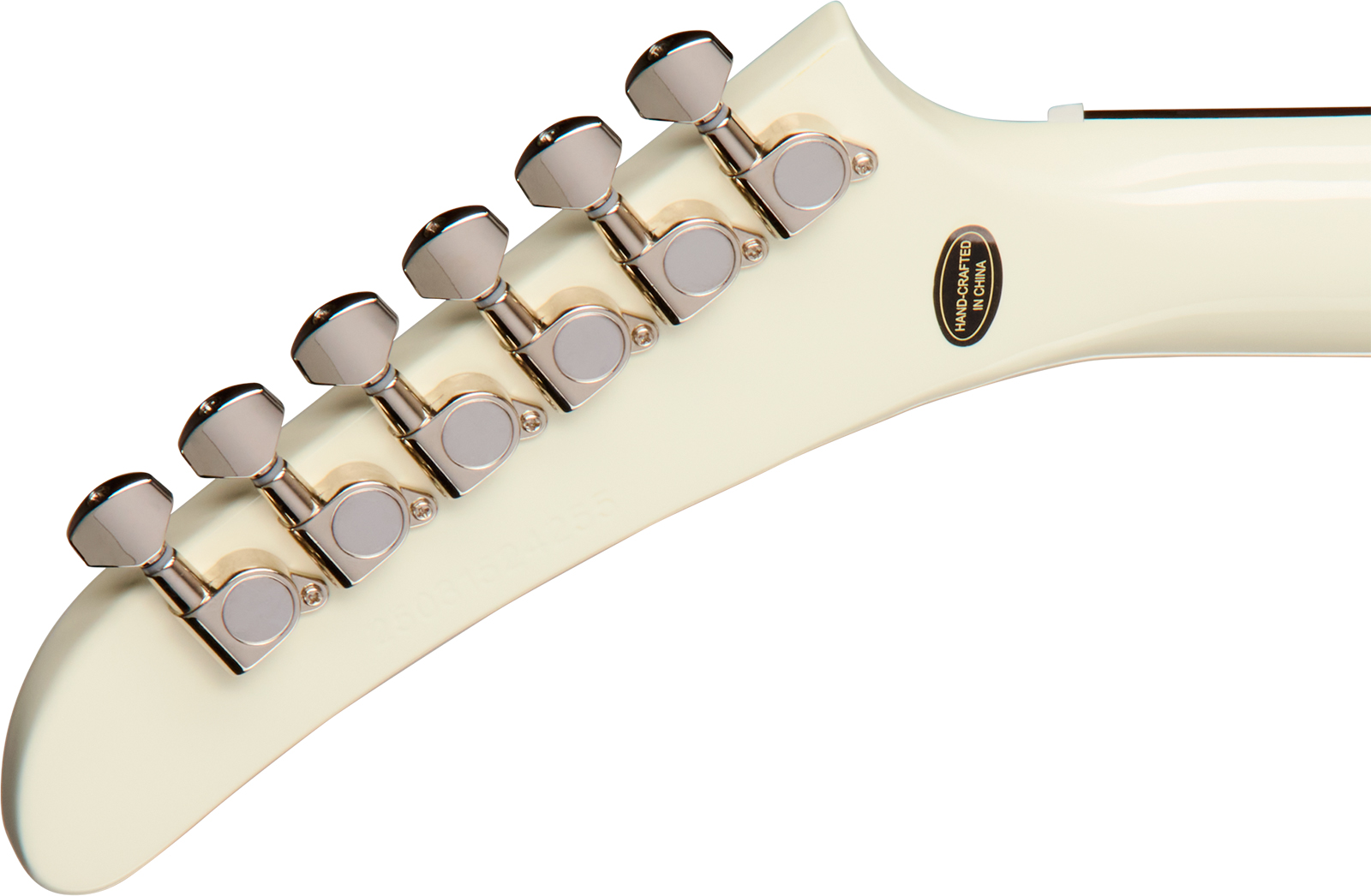 Epiphone Explorer 80s Ibg 2h Emg Ht Rw - Classic White - Metal electric guitar - Variation 4