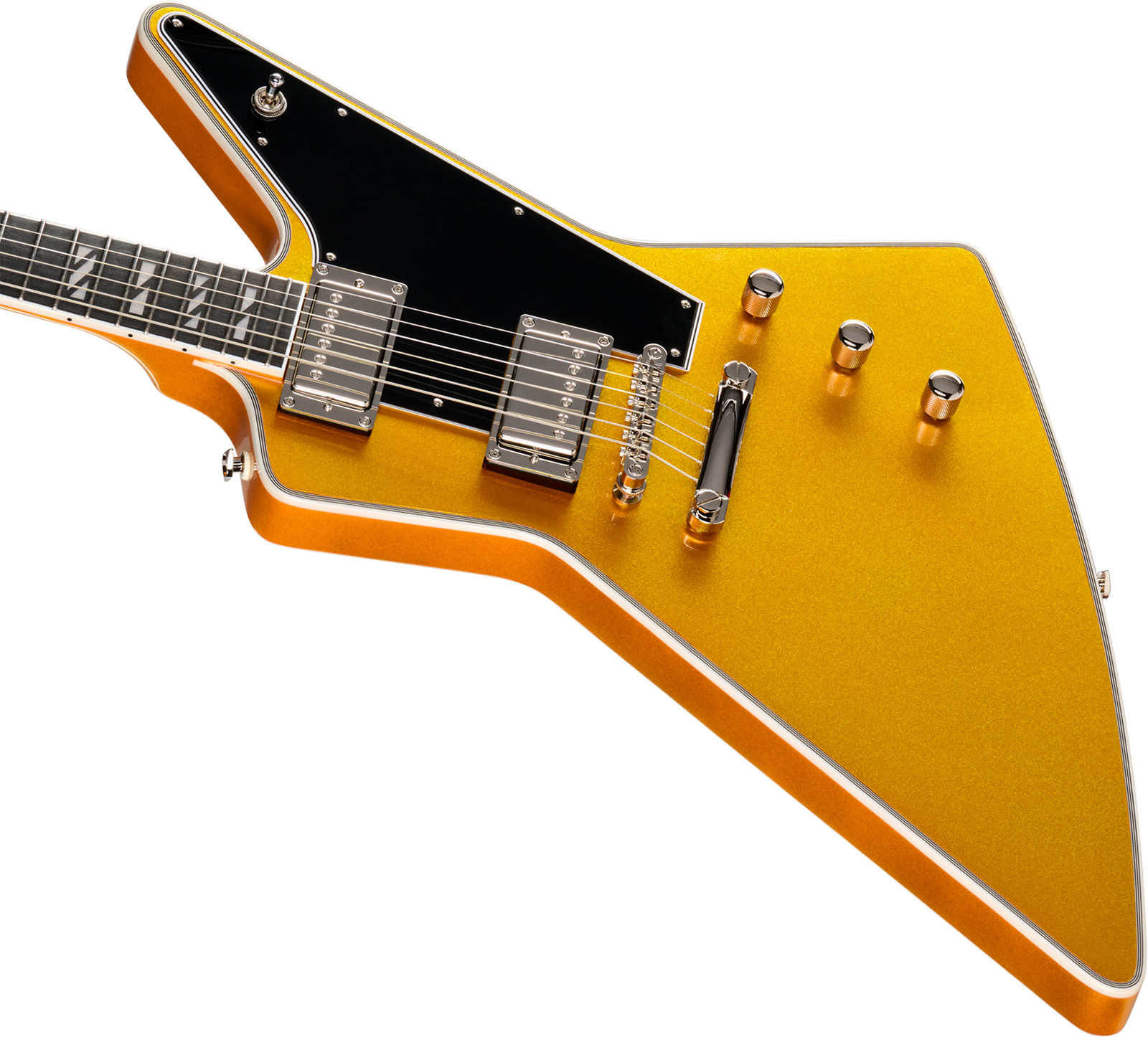 Epiphone Explorer Custom Futura Ibg 2h Ht Eb - Firestorm Shift - Metal electric guitar - Variation 2