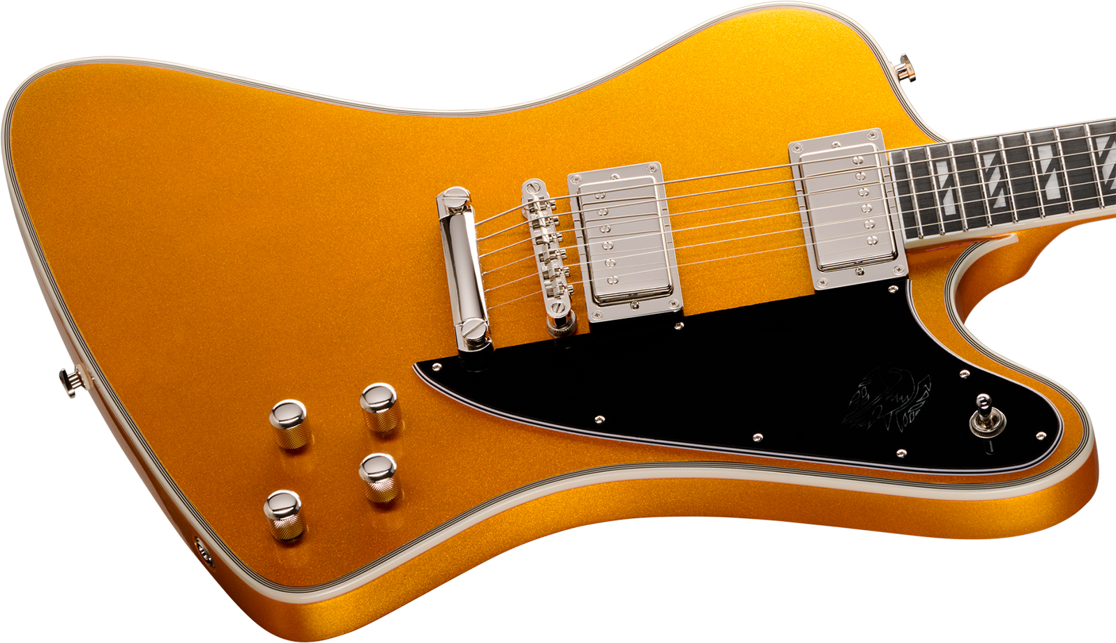 Epiphone Firebird Custom Futura Ibg 2h Ht Eb - Firestorm Shift - Metal electric guitar - Variation 2