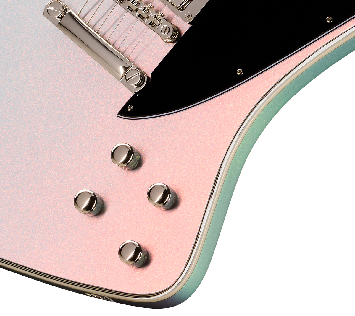 Epiphone Firebird Custom Futura Ibg 2h Ht Eb - Quicksilver Shift - Metal electric guitar - Variation 3