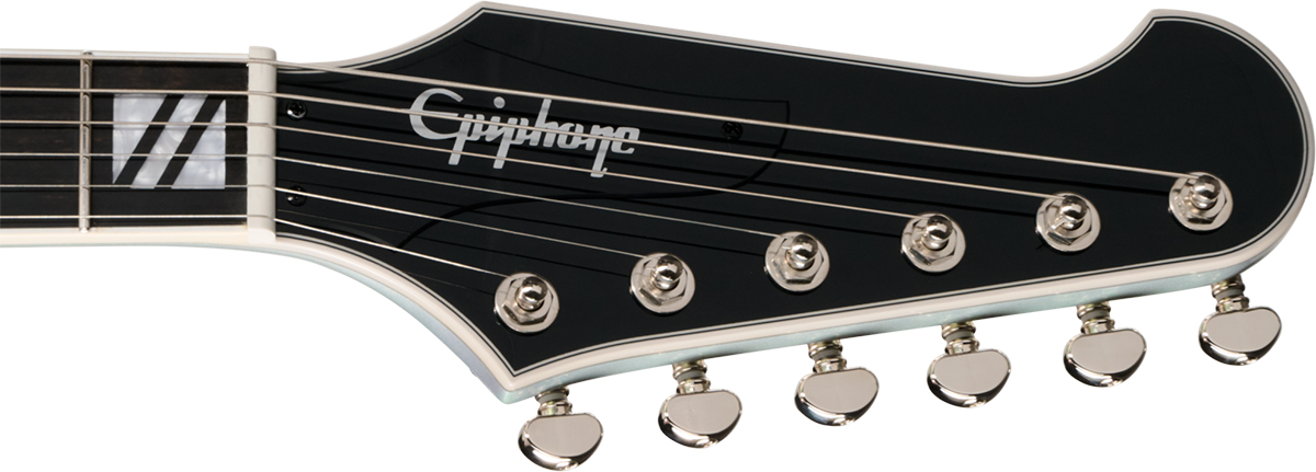Epiphone Firebird Custom Futura Ibg 2h Ht Eb - Quicksilver Shift - Metal electric guitar - Variation 5
