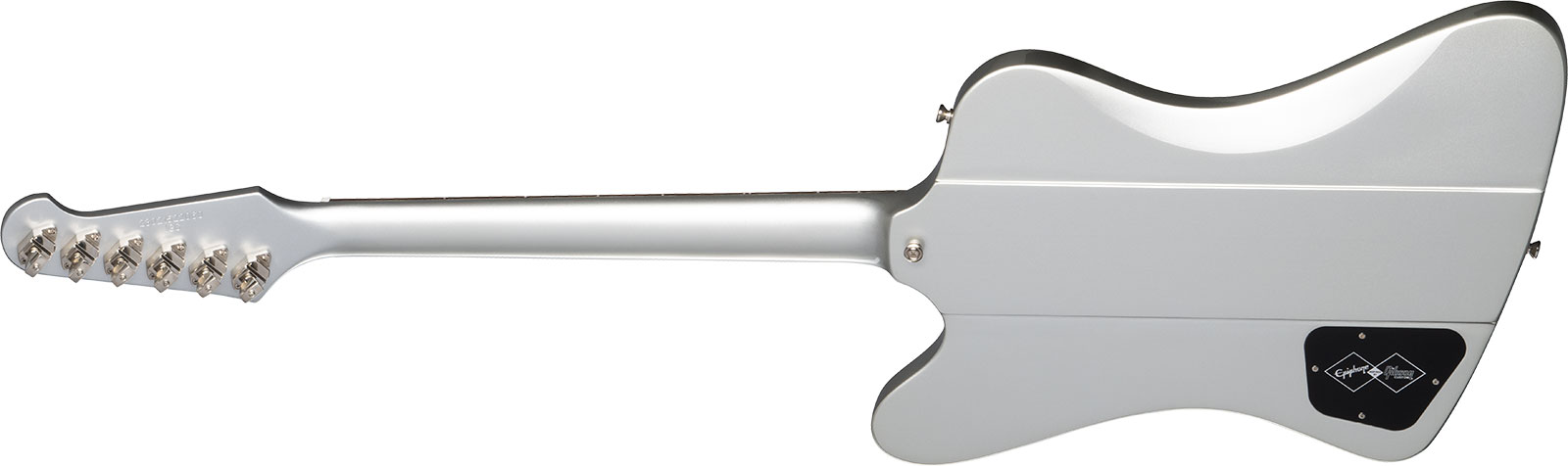 Epiphone Firebird I 1963 Inspired By Gibson Custom 1mh Ht Lau - Silver Mist - Retro rock electric guitar - Variation 1