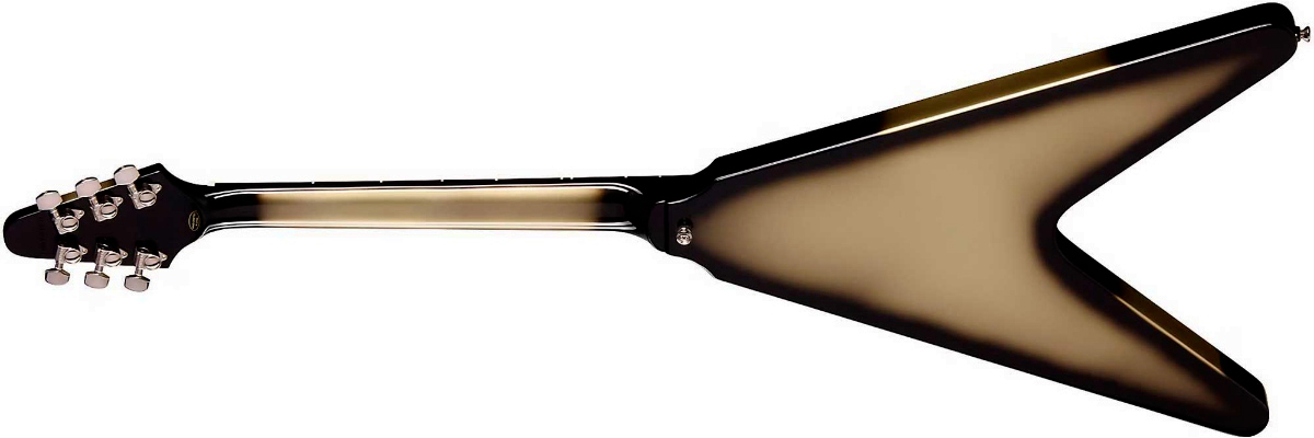 Epiphone Flying V 2h Ht Eb - Silverburst - Metal electric guitar - Variation 1