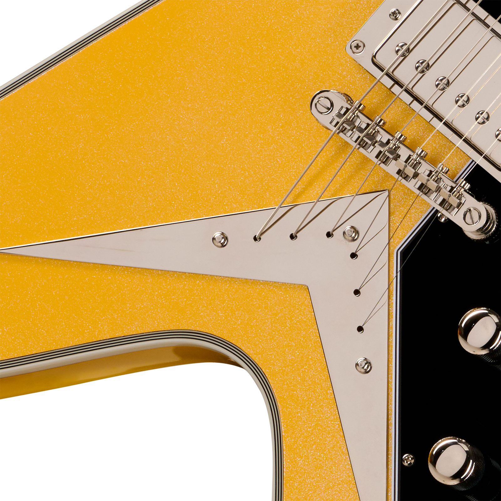 Epiphone Flying V Custom Futura Ibg 2h Ht Eb - Solaris Shift - Metal electric guitar - Variation 4