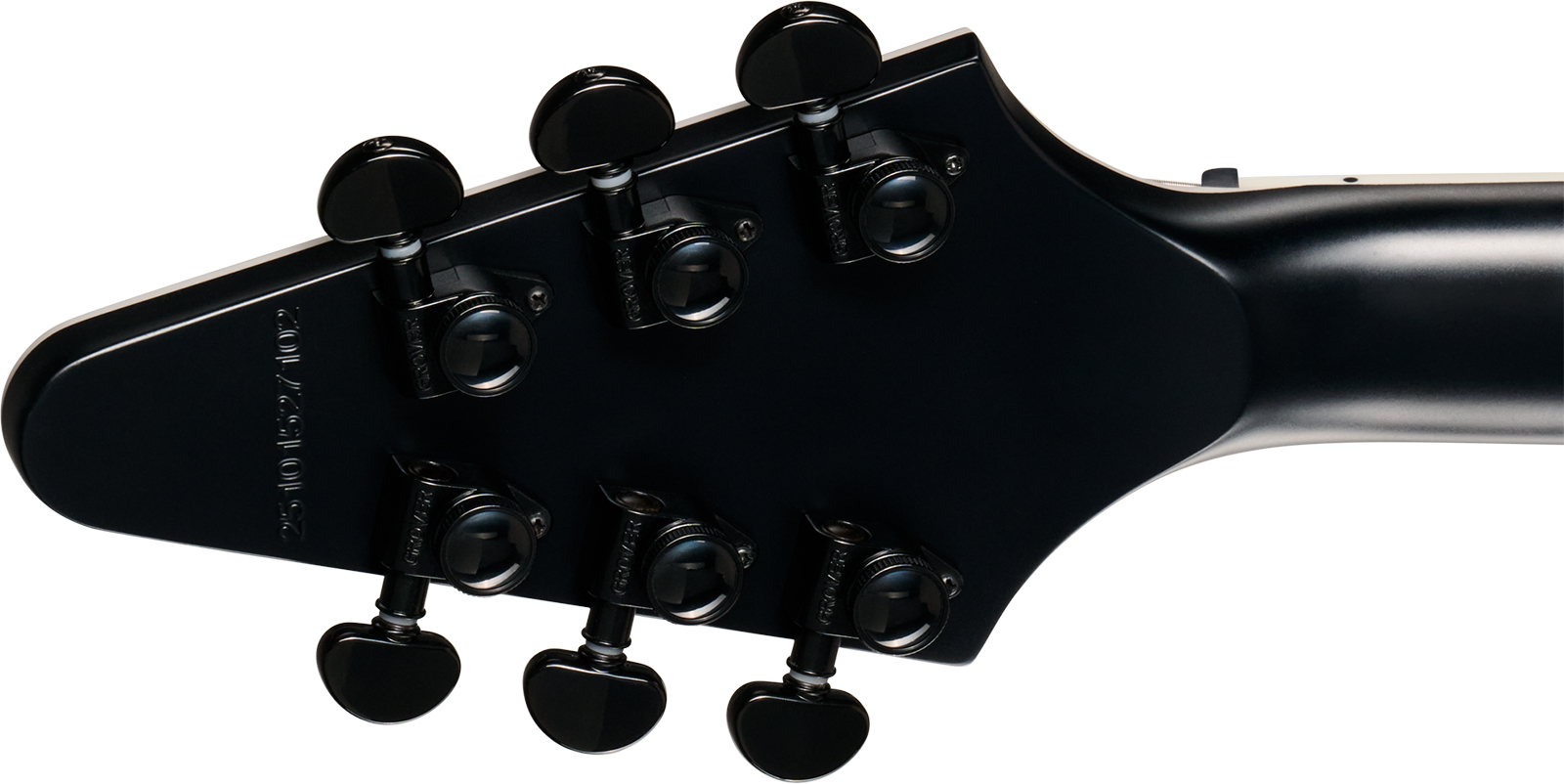 Epiphone Flying V Prophecy Modern 2h Fishman Fluence Ht Eb - Obsidian Storm Satin - Metal electric guitar - Variation 5