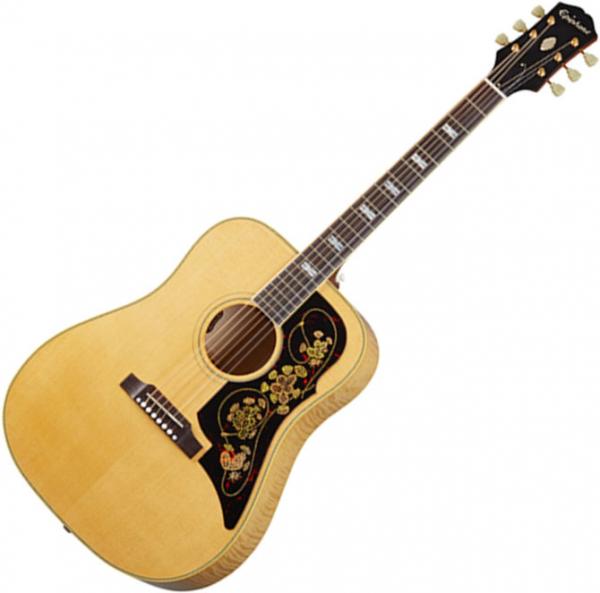 Electro acoustic guitar Epiphone USA Frontier - antique natural