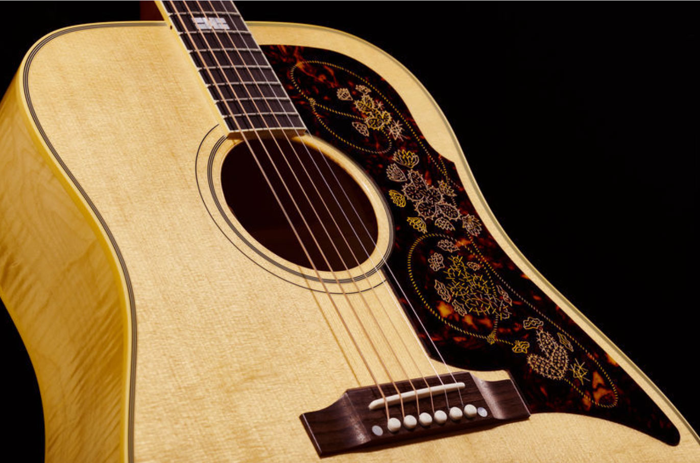 Epiphone Frontier Usa Dreadnought Epicea Acajou Rw - Antique Natural - Electro acoustic guitar - Variation 3