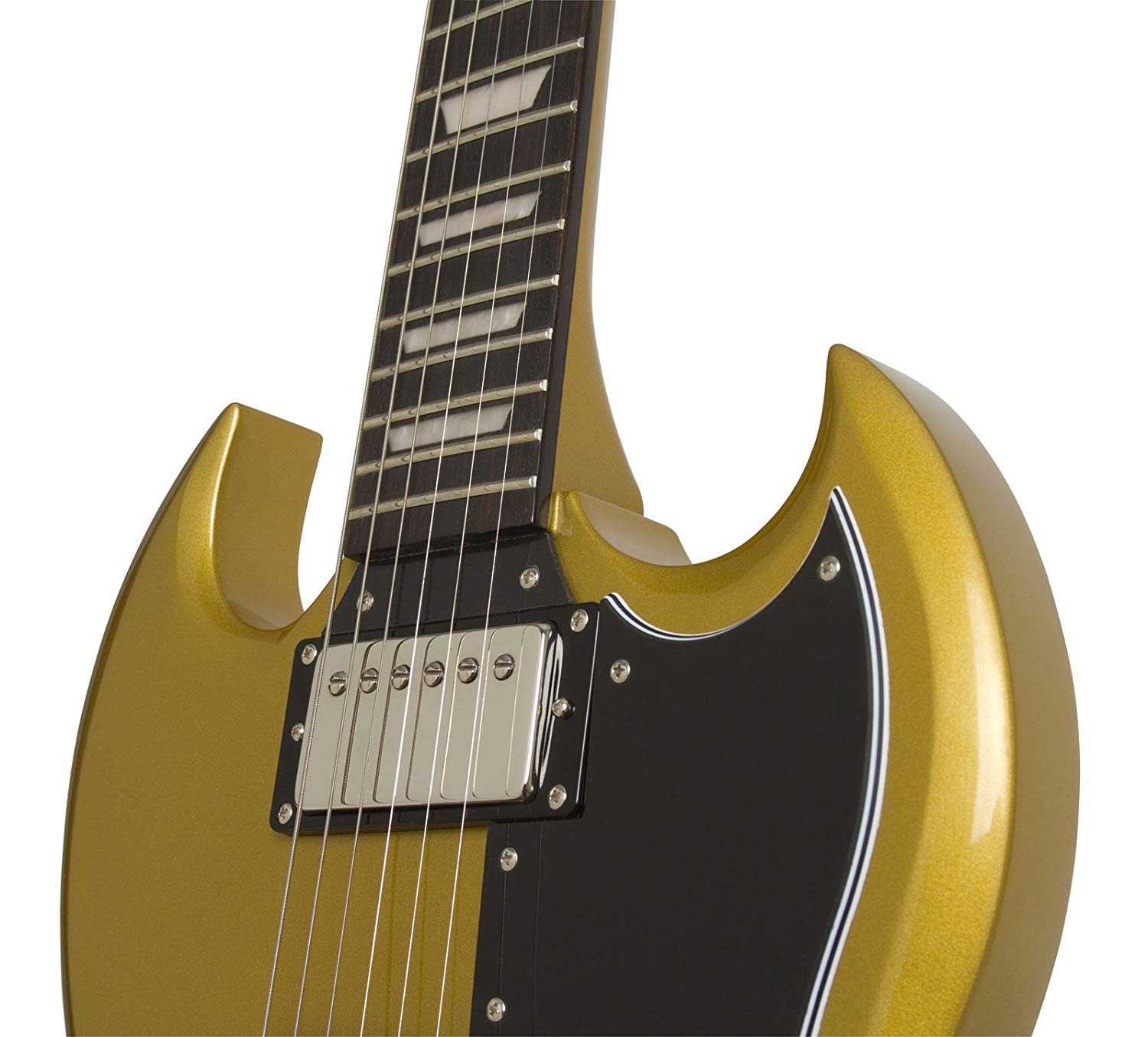 Epiphone G-400 Pro 1961 Ltd 2018 Hh Ht Pf - Metallic Gold - Double cut electric guitar - Variation 2