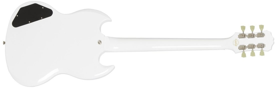 Epiphone G-400 Pro Hh Ht Pf - Alpine White - Double cut electric guitar - Variation 1
