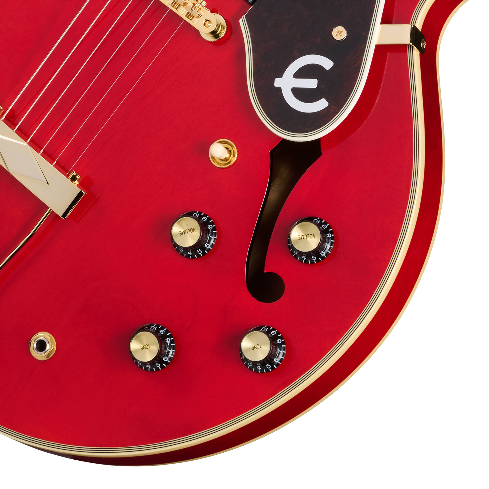 Epiphone Gem Archer Sheraton Masterbilt 2mh Gibson Usa Ht Rw - Cherry Red - Semi-hollow electric guitar - Variation 3