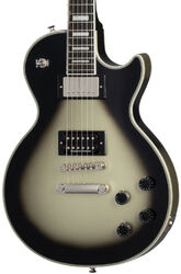 Single cut electric guitar Epiphone Adam Jones Les Paul Custom Ernst Fuch Anti-Laokoon 1965 - Antique silverburst