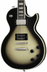 Single cut electric guitar Epiphone Adam Jones Les Paul Custom Korin Faught Sensation - Antique silverburst