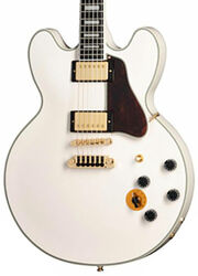 Semi-hollow electric guitar Epiphone B.B. King Lucille - Bone white