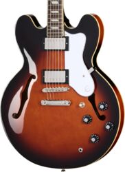 Semi-hollow electric guitar Epiphone Bonehead Rivier - Dark Tobacco Sunburst