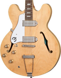 Semi-hollow electric guitar Epiphone Original Casino LH - Natural