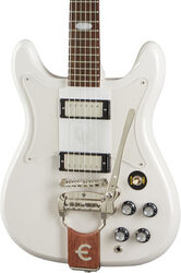 Retro rock electric guitar Epiphone Crestwood Custom - Polaris white