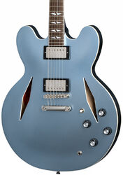 Semi-hollow electric guitar Epiphone Dave Grohl DG-335 - Pelham blue