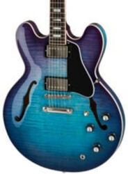 Semi-hollow electric guitar Epiphone Inspired By Gibson ES-335 Figured - Blueberry burst