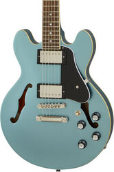 Semi-hollow electric guitar Epiphone Inspired By Gibson ES-339 - Pelham blue