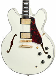 Semi-hollow electric guitar Epiphone Inspired By Gibson 1959 ES-355 - Vos classic white