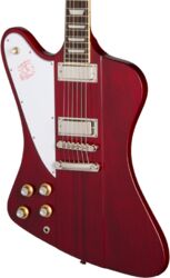 Retro rock electric guitar Epiphone IBG Firebird LH - Wine red