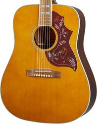 Folk guitar Epiphone Inspired by Gibson Hummingbird - Aged antique natural 