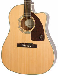 Electro acoustic guitar Epiphone J-15 EC Deluxe - Natural