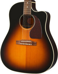 Folk guitar Epiphone Inspired by Gibson J-45 EC - Aged vintage sunburst