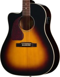 Folk guitar Epiphone IBG J-45 Studio EC LH - vintage sunburst