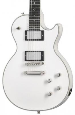 Solid body electric guitar Epiphone Jerry Cantrell Les Paul Custom Prophecy - Bone white