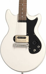 Single cut electric guitar Epiphone Joan Jett Olympic Special - Aged classic white