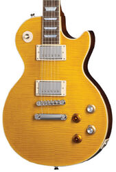 Single cut electric guitar Epiphone Kirk Hammett Greeny 1959 Les Paul Standard - Greeny burst