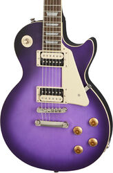 Single cut electric guitar Epiphone Les Paul Classic Modern - Worn purple