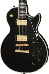 Single cut electric guitar Epiphone Les Paul Custom - Ebony